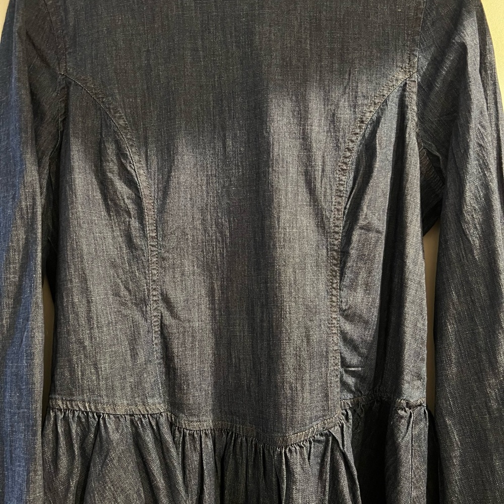 Anthropologie denim Mini Dress